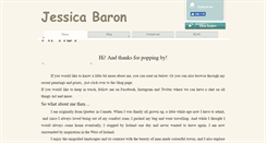 Desktop Screenshot of jessicabaronartist.com